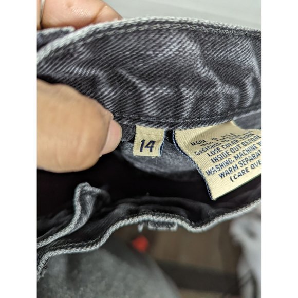 Vintage CK Calvin Klein High Waist Straight Jeans Women's Size 14 - Picture 5 of 6